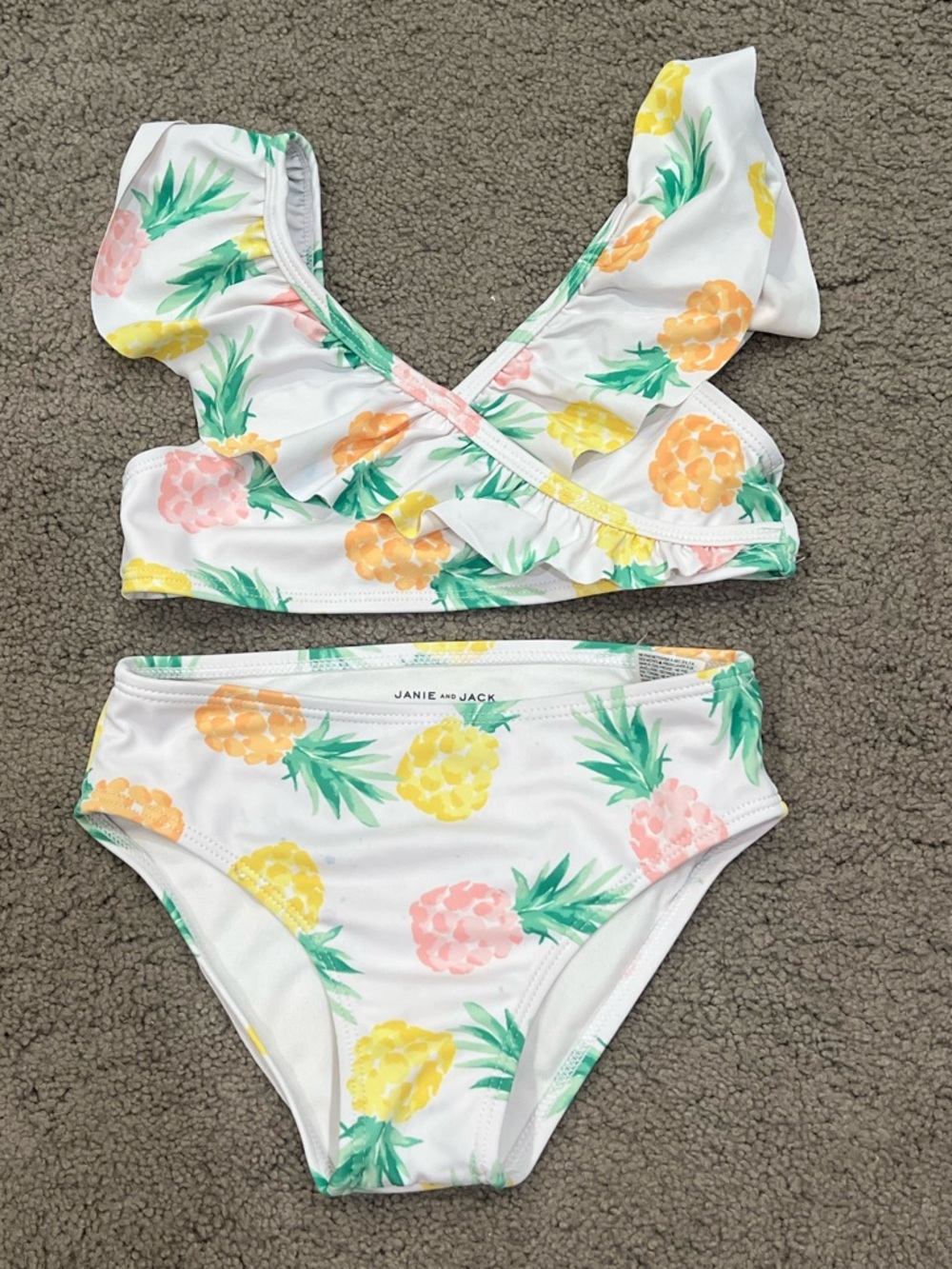 Janie & Jack Pineapple Bikini